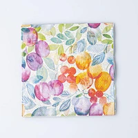 Harman 3-Ply 'Stonefruit' Paper Napkin - Set of 20 (Multi Colour)