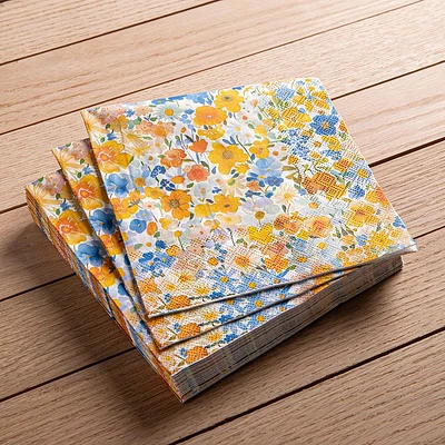 Harman 3-Ply 'Spring Floral' Paper Napkin - Set of 20