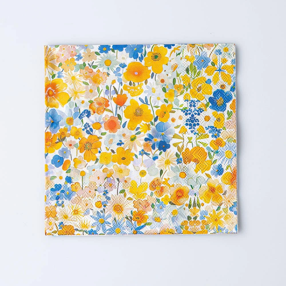 Harman 3-Ply 'Spring Floral' Paper Napkin - Set of 20