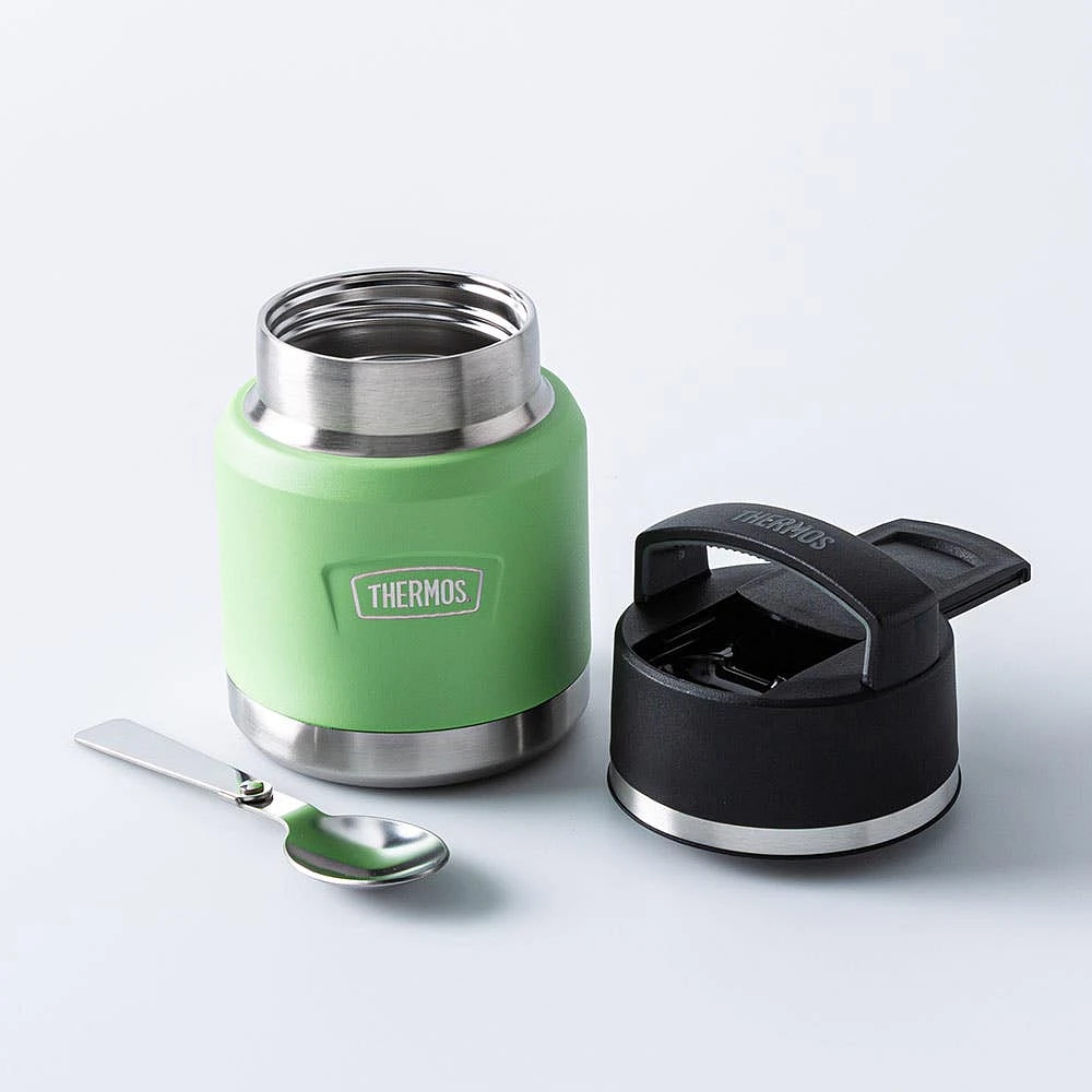 Thermos Icon Tween Series Thermal Food Jar with Spoon 355ml (Lime)