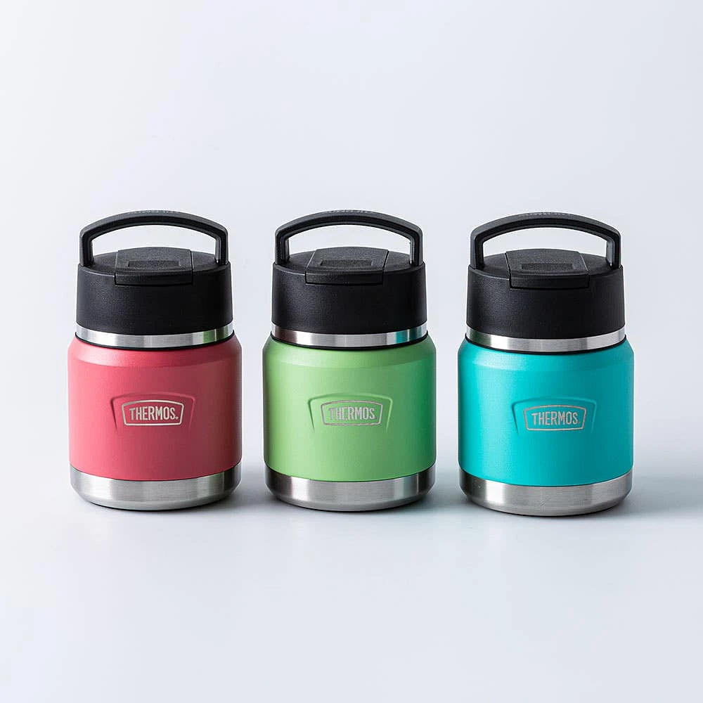 Thermos Icon Tween Series Thermal Food Jar with Spoon 355ml (Lime)