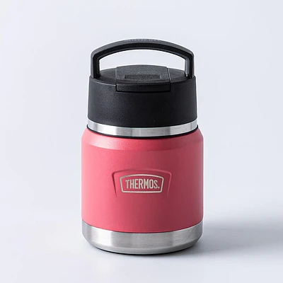 Thermos Icon Tween Series Thermal Food Jar with Spoon 355ml (Hot Pink)