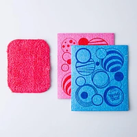 Universal Stone Simply Clean Swedish Cloth & Scrubber Combo - Set/3