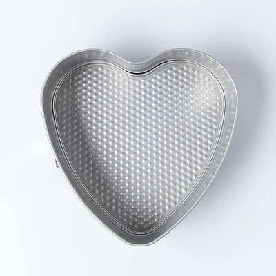 Chloe's Kitchen Amore Bakeware Heart Springform Pan (Grey)