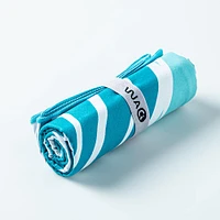 Waci Fast Drying 'Waves' Microfiber Beach Towel 30 x 60" (Blue/White)