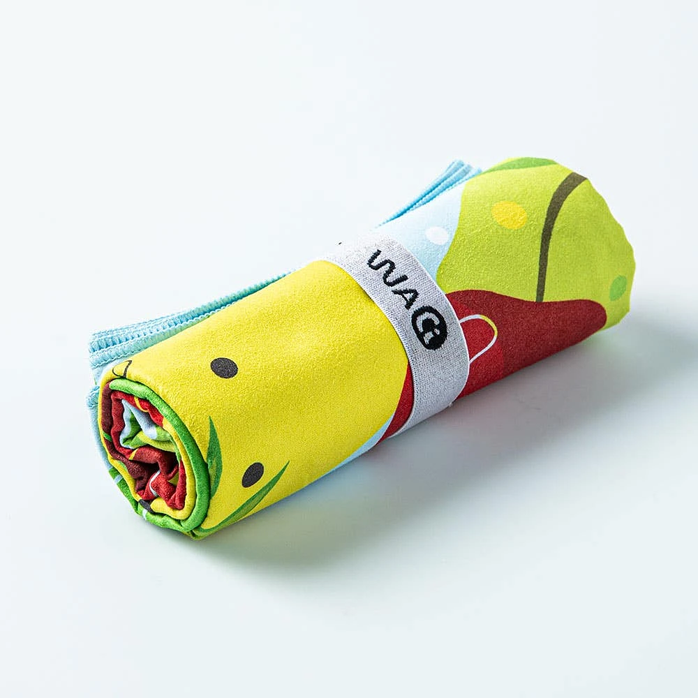 Waci Fast Drying 'Fruit Salad' Microfiber Beach Towel (Multi Colour)