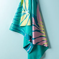 Waci Fast Drying 'Palms' Microfiber Beach Towel 30 x 60" (Multicolour)
