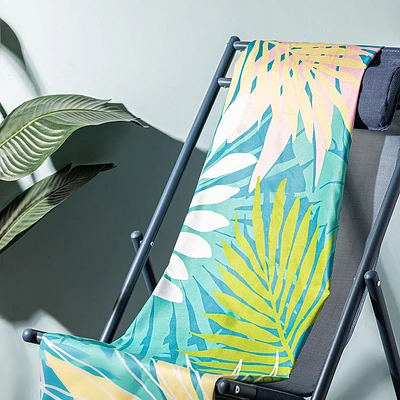 Waci Fast Drying 'Palms' Microfiber Beach Towel 30 x 60" (Multicolour)