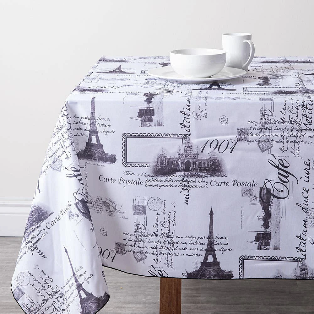 Myles Promo Polyester Tablecloth 60x84" (Asstd.)