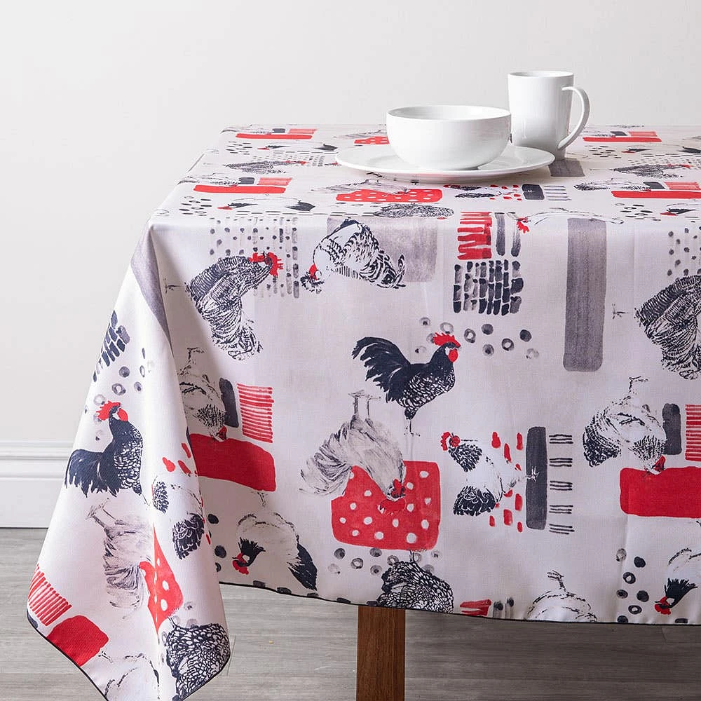Myles Promo Polyester Tablecloth 60x104" (Asstd.)
