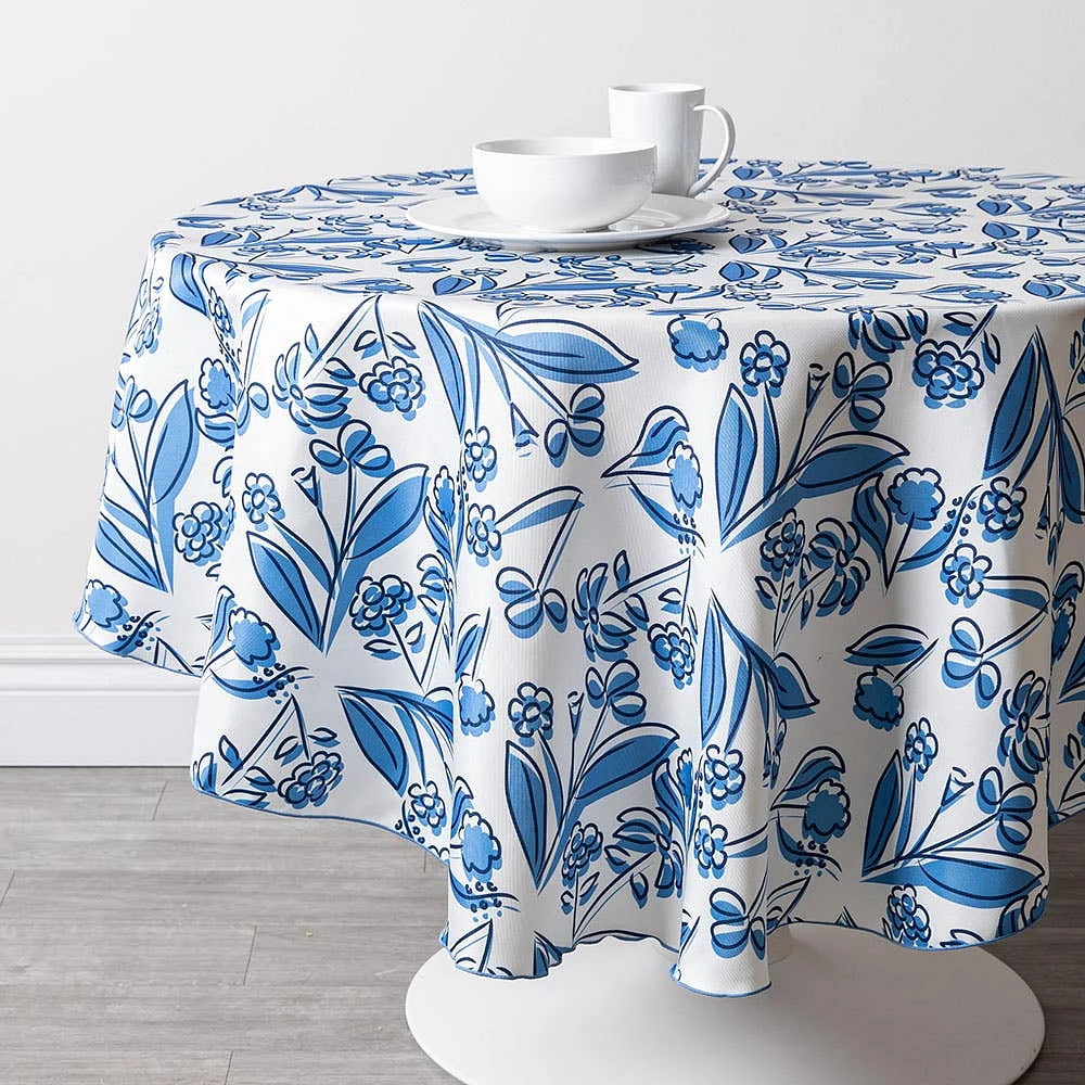 Myles Promo Polyester Tablecloth 60" Round (Asstd.)