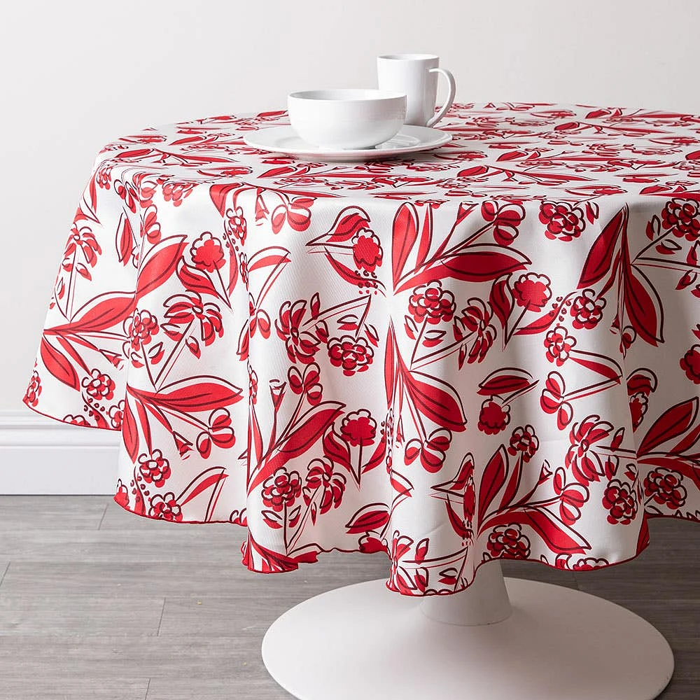 Myles Promo Polyester Tablecloth 60" Round (Asstd.)