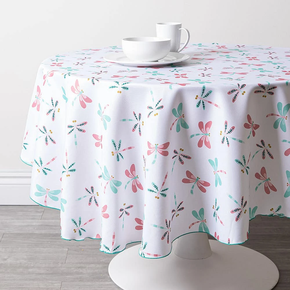 Myles Promo Polyester Tablecloth 60" Round (Asstd.)