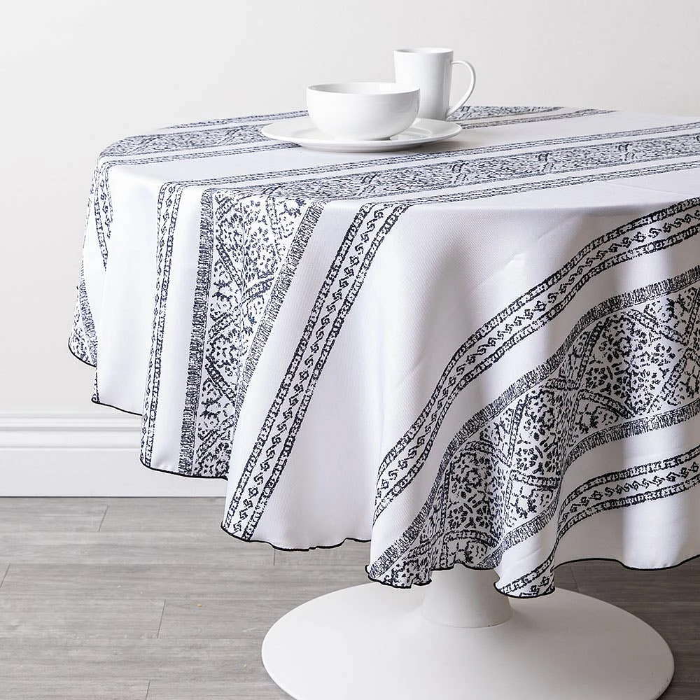 Myles Promo Polyester Tablecloth 60" Round (Asstd.)