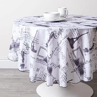 Myles Promo Polyester Tablecloth 60" Round (Asstd.)