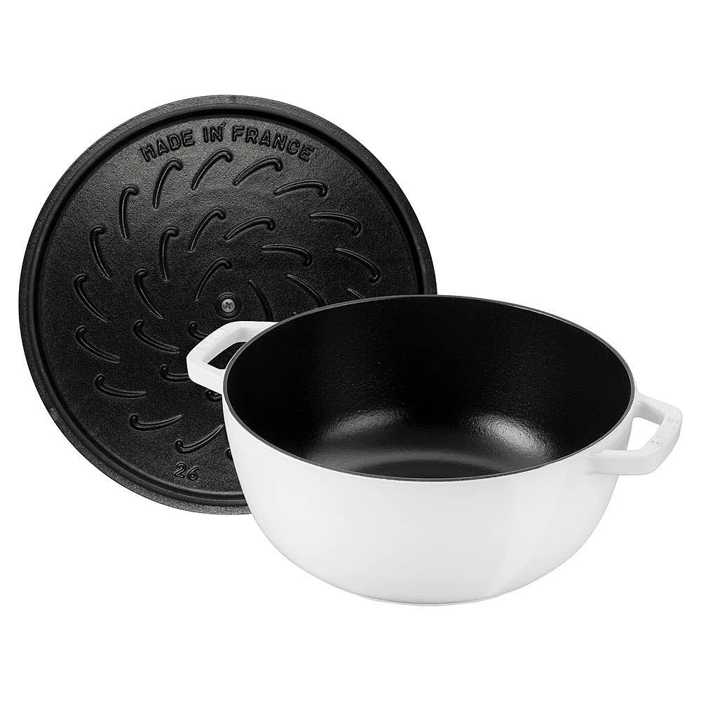 Staub France 'Year of The Snake' Cast Iron Rice Cocotte (White)