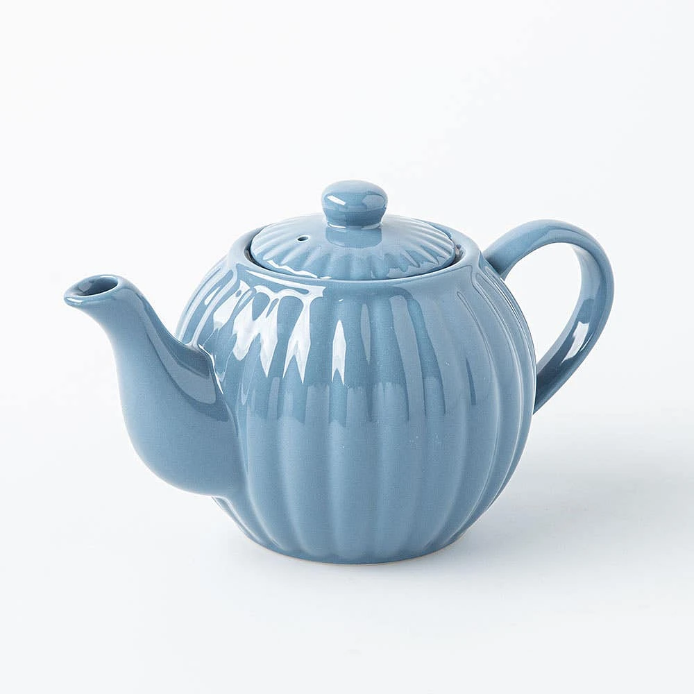 Price & Kensington Luxe Stoneware Teapot 6-Cup (Bluebell)