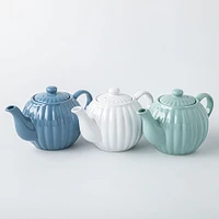 Price & Kensington Luxe Stoneware Teapot 6-Cup (Duckegg)