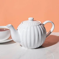 Price & Kensington Luxe Stoneware Teapot 6-Cup (White)