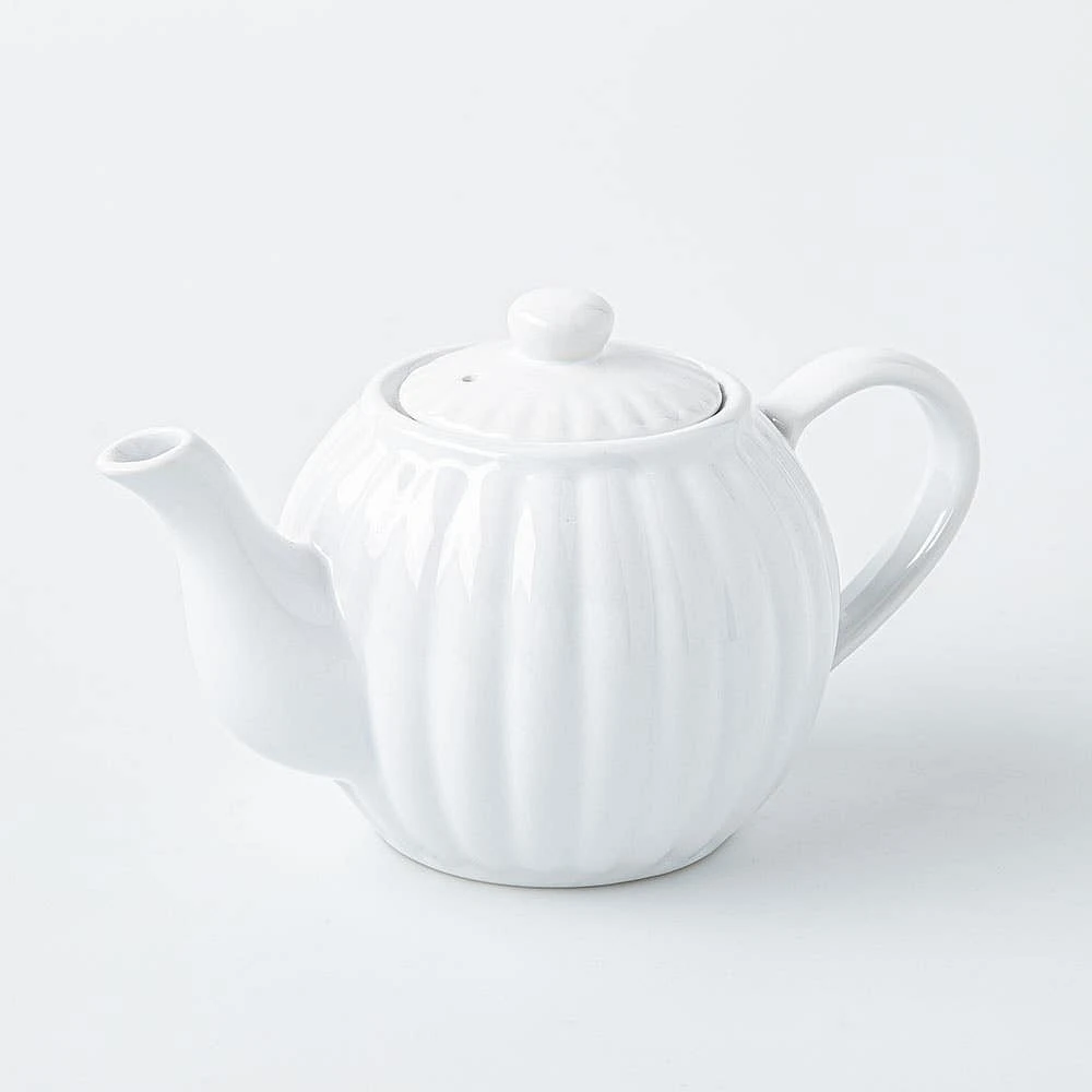 Price & Kensington Luxe Stoneware Teapot 6-Cup (White)
