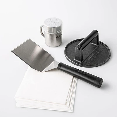 Cuisinart Outdoors Smashed Burger Kit - Set of 4