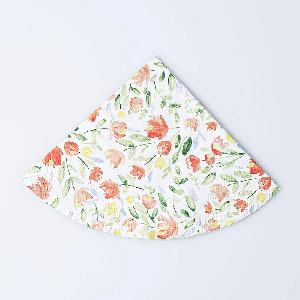Harman 3-Ply 'Sweet Flower' Shaped Paper Napkin - Set of 20