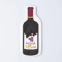 Harman 3-Ply 'Wine Down' Paper Napkin Shaped - Set of 20