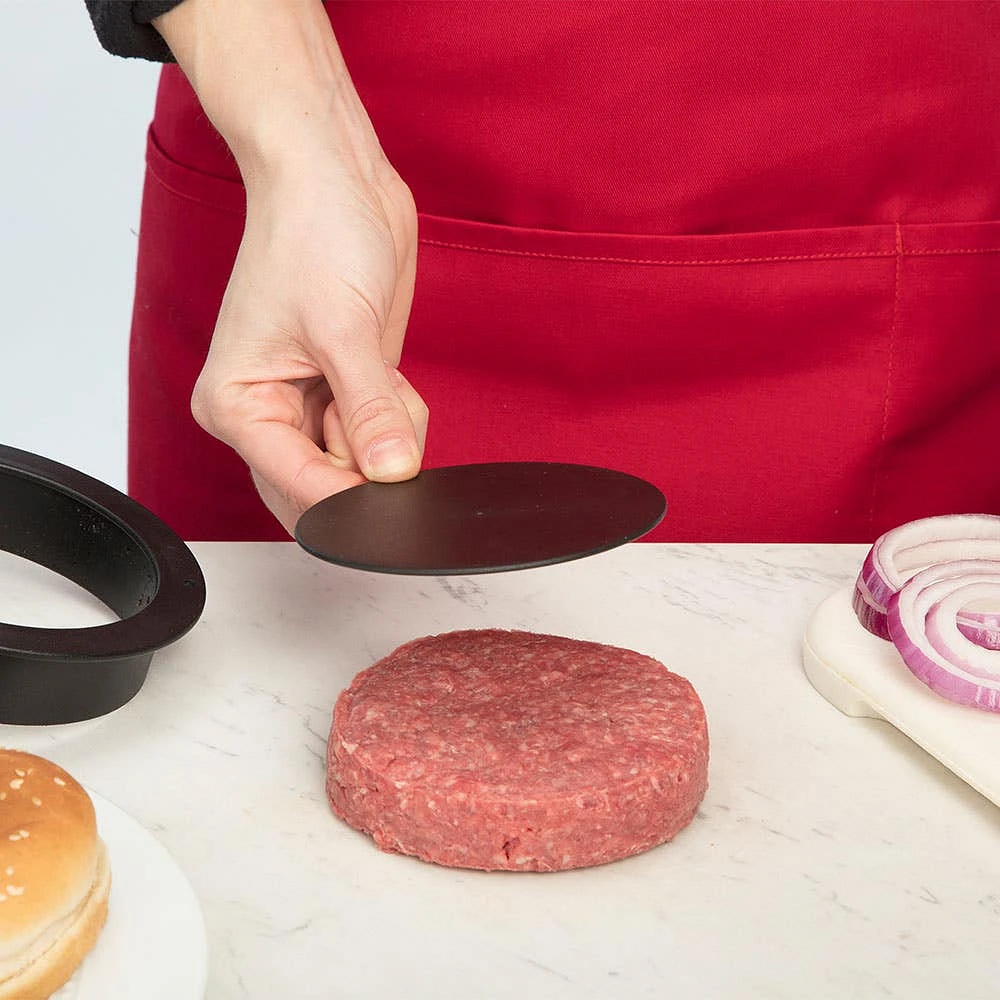 Cuisinart Outdoors 4-In-1 Stuffed Burger Press (Black)