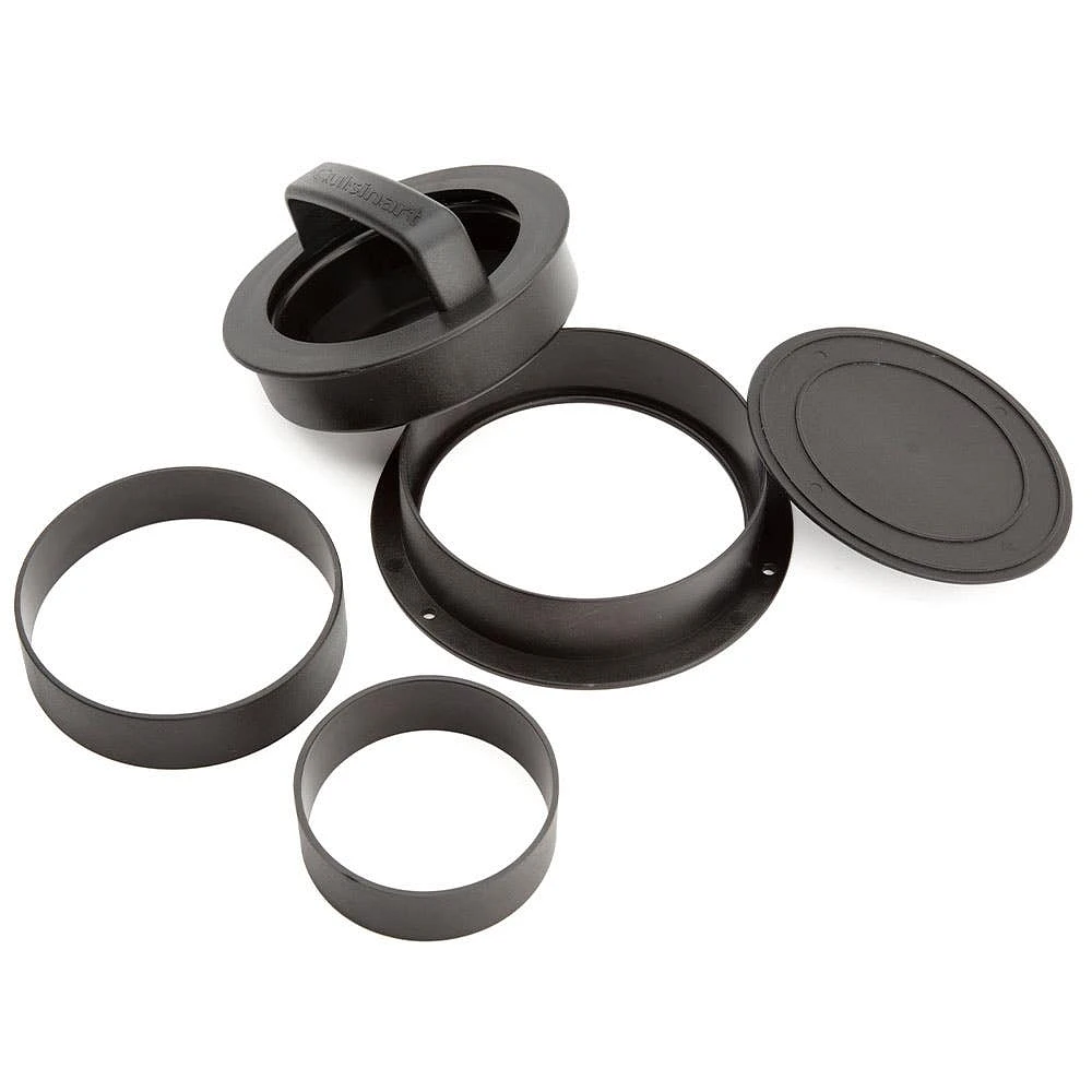 Cuisinart Outdoors 4-In-1 Stuffed Burger Press (Black)
