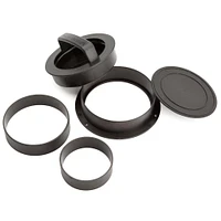 Cuisinart Outdoors 4-In-1 Stuffed Burger Press (Black)