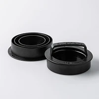 Cuisinart Outdoors 4-In-1 Stuffed Burger Press (Black)