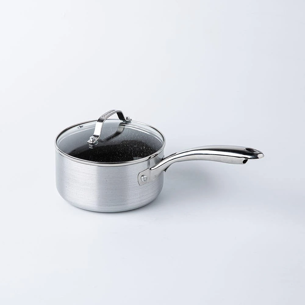 Granitestone Diamond Silver Non-Stick Cookware Combo Set/10