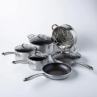 Granitestone Diamond Silver Non-Stick Cookware Combo Set/10