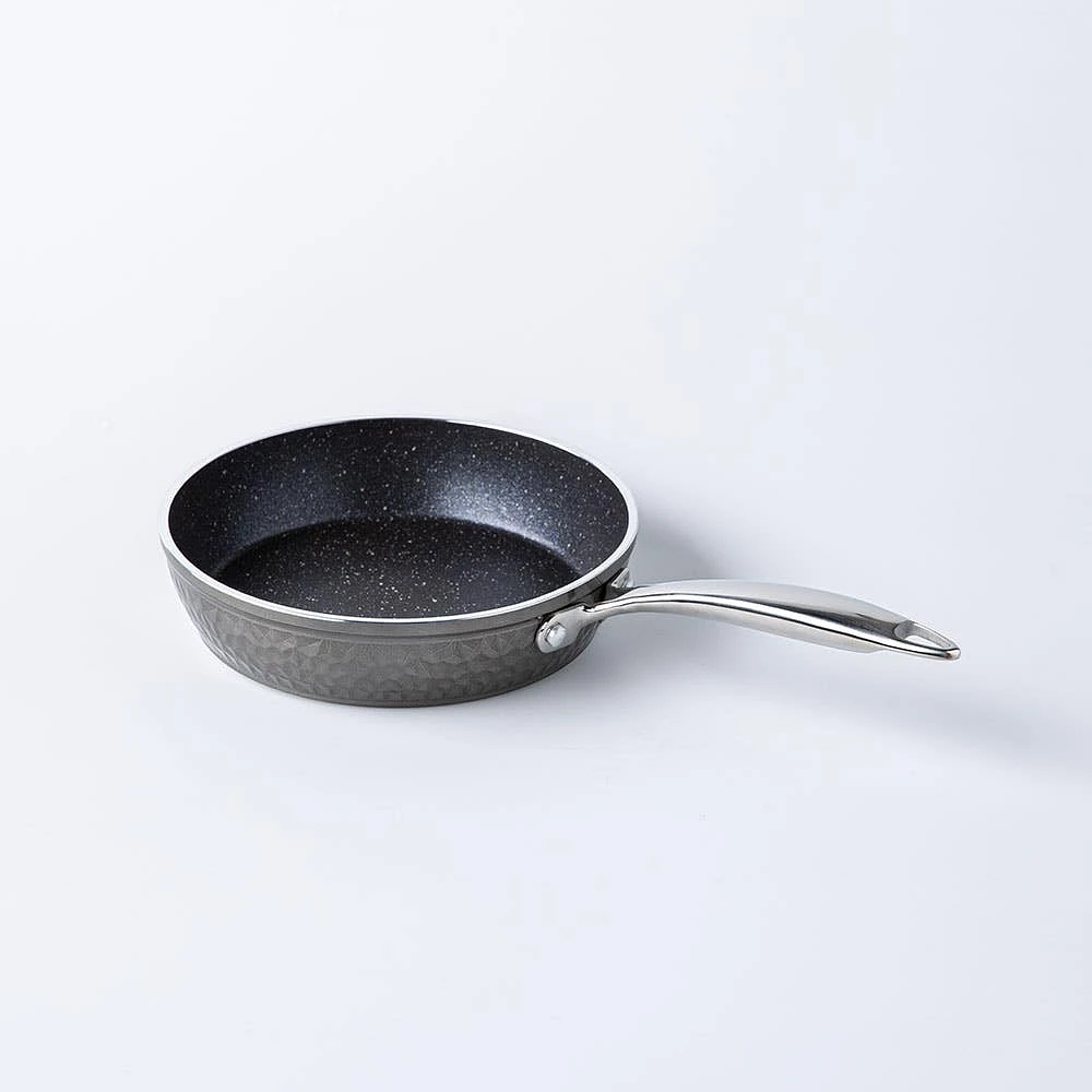 Granitestone Diamond Hammered Non-Stick Cookware Set of 10 (Charcoal)