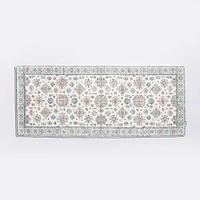 Harman Cilantro 'Alabaster' Memory Foam Bathmat 20x48"
