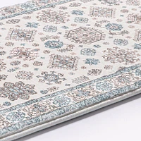 Harman Cilantro 'Alabaster' Memory Foam Bathmat 20x48"