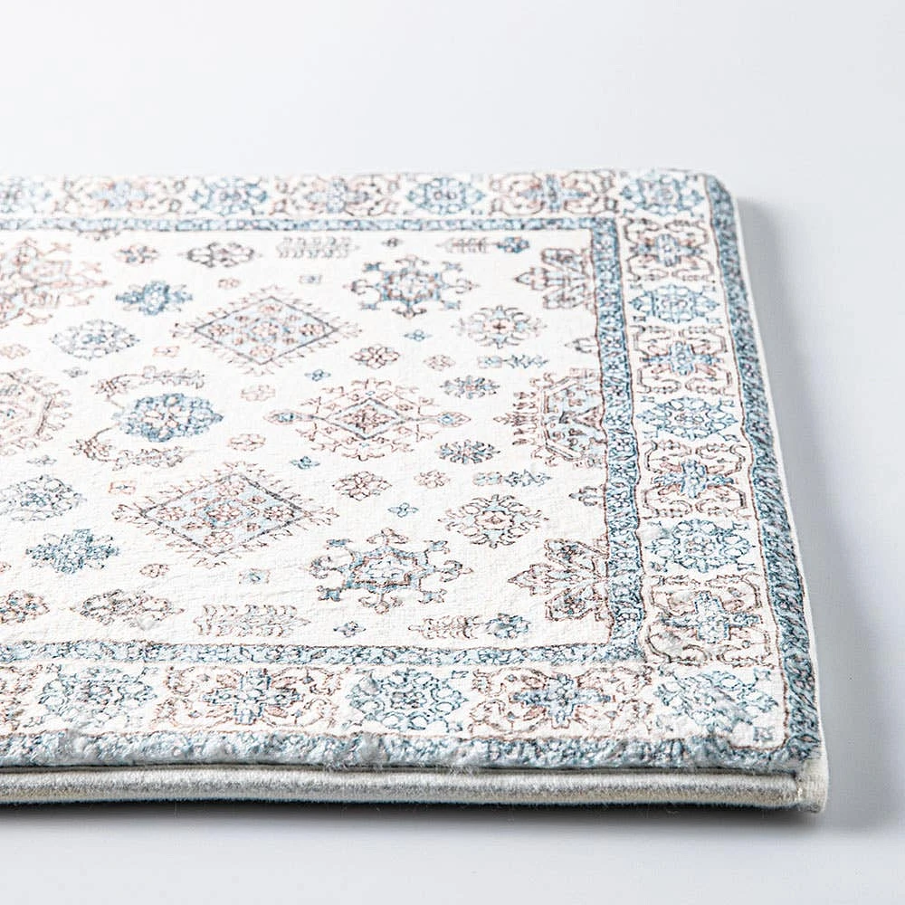Harman Cilantro 'Alabaster' Memory Foam Bathmat 20x48"