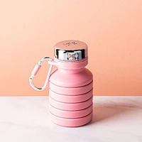 Joie On The Go Collapsible Water Bottle 475ml (Pink)