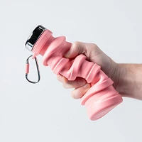 Joie On The Go Collapsible Water Bottle 475ml (Pink)