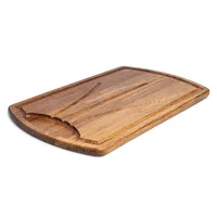 KSP Crushed 'Carve' Bamboo Cutting Board (Dark Brown)