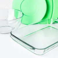 Libbey Baker's Basics Glass Bakeware Combo - Set of 14