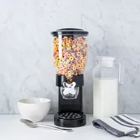 KSP Easy Flow Countertop Snack Dispenser (Black)