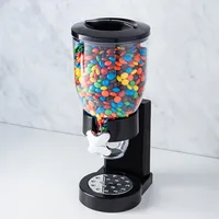 KSP Easy Flow Countertop Snack Dispenser (Black)