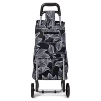 KSP Trek 'Fauna' Shopping Trolley (Black)