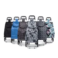 KSP Trek 'Fauna' Shopping Trolley (Black)