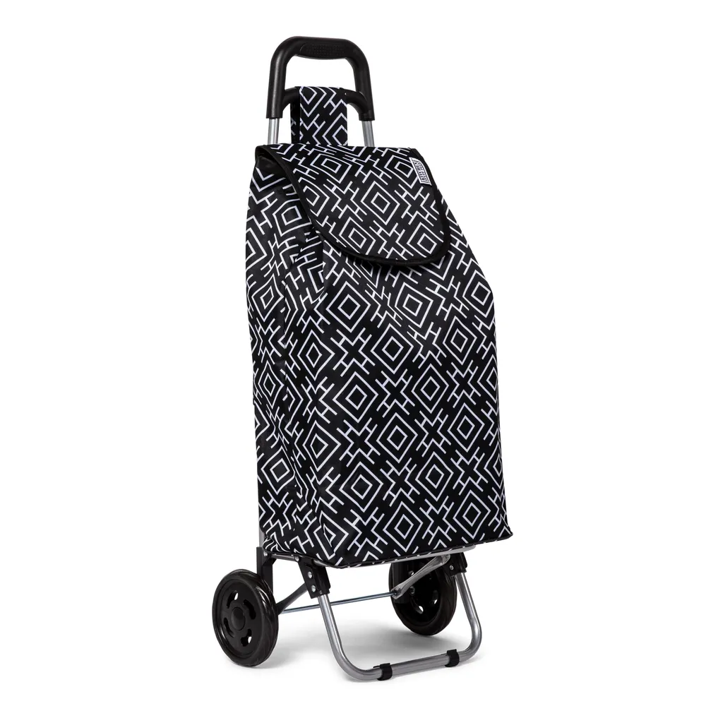 KSP Trek 'Trellis' Shopping Trolley (Black)