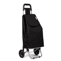 KSP Trek 'Solid' Shopping Trolley (Black)