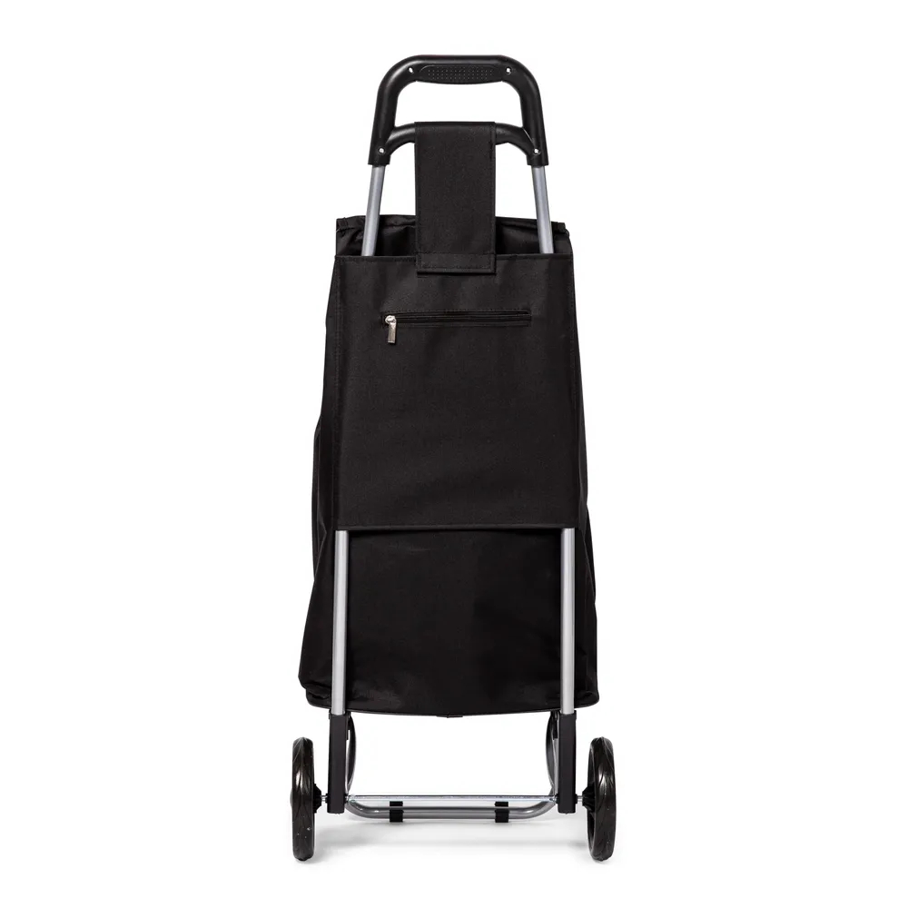 KSP Trek 'Solid' Shopping Trolley (Black)