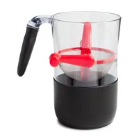 Good Cook Flour Sifter with Measuring Cup (Black/Red)