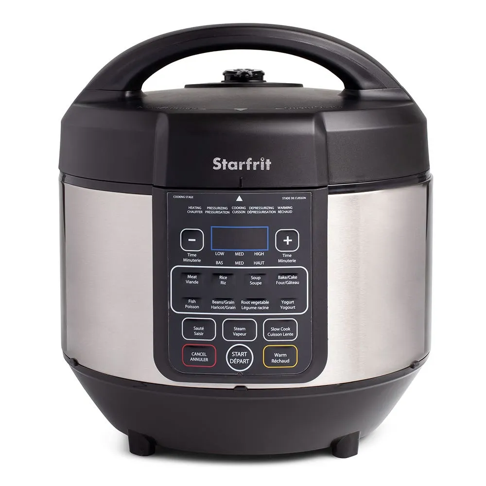 Starfrit 11-Function Programmable Pressure Cooker 8L/8.4 QT.